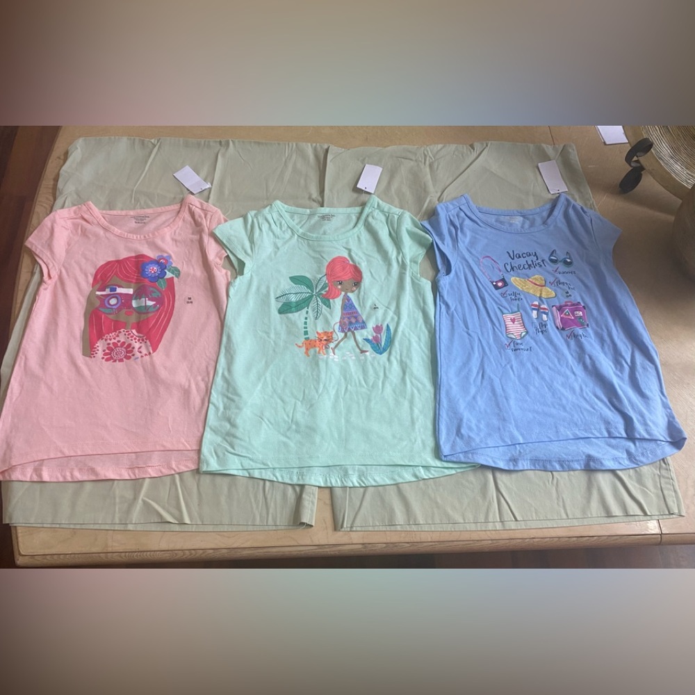 Toughskin short sleeve t-shirts nwt girls